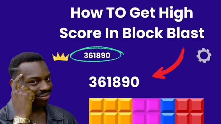 how to get a high score on block blast